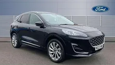 Black Used 2022 Ford Kuga Vignale SUV | £22,357 (Fair price)