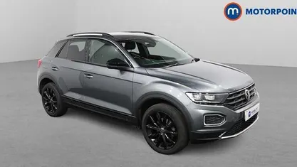 Used VW T-Roc Black Edition 150 HP (110 kW) 2021 Grey SUV