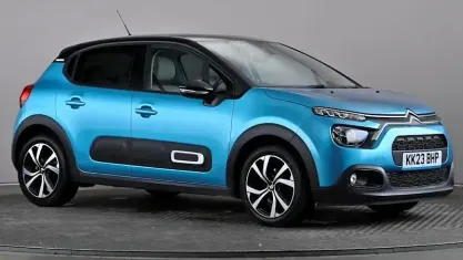 Used Citroën C3 PureTech 110 HP (80 kW) 2023 Blue Hatchback