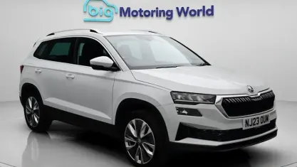 Used Skoda Karoq SE L 150 HP (110 kW) 2023 White SUV