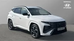 White Used 2024 Hyundai Tucson N Line SUV | £25,619 (Fair price)