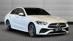 White Used 2024 Mercedes C300e AMG Line Premium Plus Sedan | £35,990 (Super price)