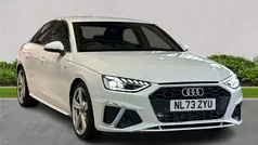 White Used 2023 Audi A4 S-Line Sedan | £25,457 (Fair price)