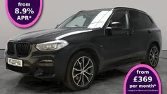 Black Used 2020 BMW X3 M Sport SUV | £24,323 (Fair price)