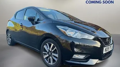 Black Used 2019 Nissan Micra S Hatchback | £9,350 (Fair price)