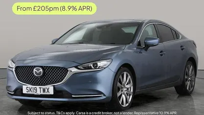 Blue Used 2019 Mazda 6 Inclusive Sedan | £12,070 (Fair price)