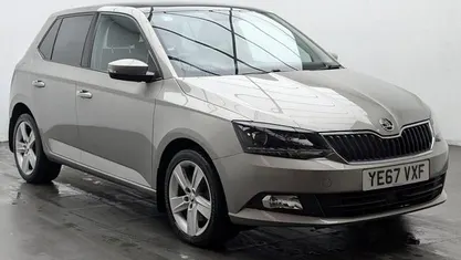 Used Skoda Fabia SE L 110 HP (80 kW) 2017 Beige Hatchback