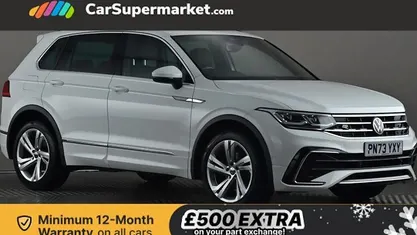 White Used 2023 VW Tiguan R-line Edition SUV | £25,697 (Fair price)