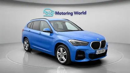 Used BMW X1 M Sport 192 HP (141 kW) 2019 Blue SUV