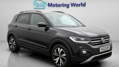 Used VW T-Cross Black Edition 110 HP (80 kW) 2023 Black SUV