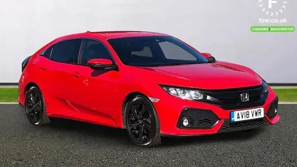 Used Honda Civic SR 129 HP (94 kW) 2018 Red Hatchback