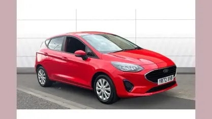 Used Ford Fiesta Trend 125 HP (91 kW) 2021 Red Hatchback