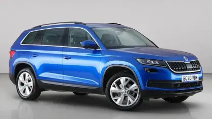 Used Skoda Kodiaq SE L 150 HP (110 kW) 2020 Blue SUV