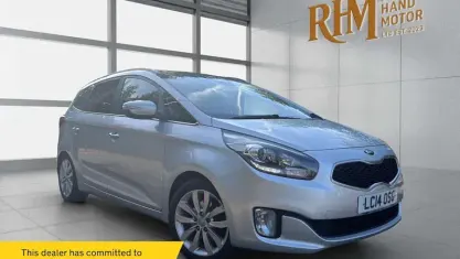 Used Kia Carens 136 HP (100 kW) 2014 Silver MPV
