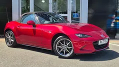 Red Used 2021 Mazda MX5 Inclusive Cabriolet | £18,495 (Fair price)