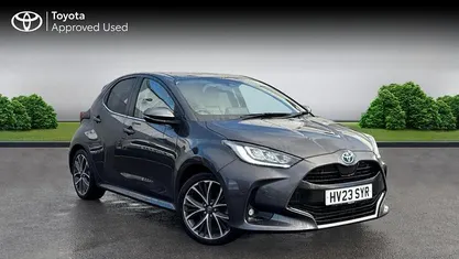 Used Toyota Yaris Hybrid 116 HP (85 kW) 2023 Decuma grey Hatchback