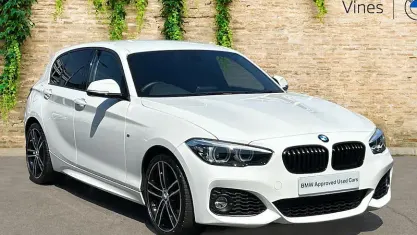 Used BMW 118 M Sport 136 HP (100 kW) 2019 White Hatchback