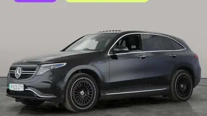 Used Mercedes EQC400 AMG Line Premium Plus 300 kW (408 HP) 2023 Black SUV