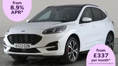 White Used 2023 Ford Kuga ST-Line X SUV | £21,168 (Good price)