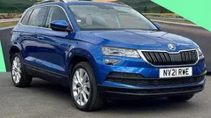 Blue Used 2021 Skoda Karoq SE L SUV | £19,313 (Fair price)