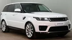 White Used 2021 Land Rover Range Rover Sport HSE SUV | £34,000 (Good price)