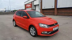 Red Used 2017 VW Polo Edition Hatchback | £7,495 (Fair price)
