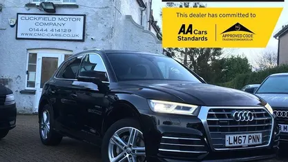 Black Used 2017 Audi Q5 S-Line SUV | £19,990 (Fair price)