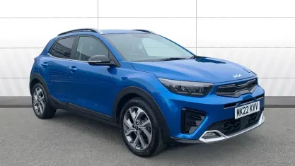 Used Kia Stonic GT-Line 120 HP (88 kW) 2022 Blue SUV