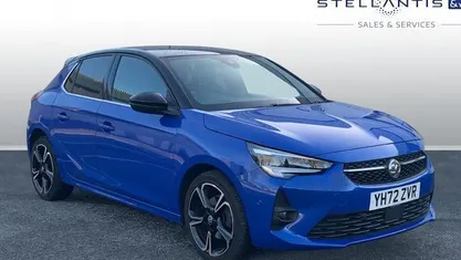 Used Vauxhall Corsa Ultimate 131 HP (96 kW) 2022 Blue Hatchback