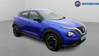 Usado Nissan Juke N-Connecta 114 HP (83 kW) 2023 Azul SUV