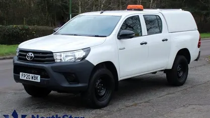 Used Toyota HiLux Active 150 HP (110 kW) 2020 White Pickup