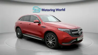 Used Mercedes EQC400 AMG line 300 kW (408 HP) 2021 Red SUV