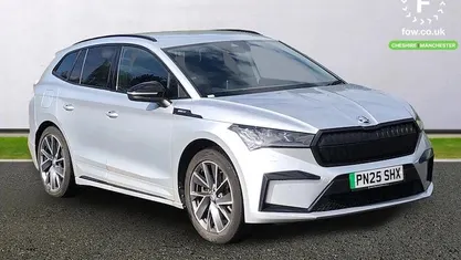 Used Skoda Enyaq iV SportlinePlus 210 kW (286 HP) 2025 Silver SUV