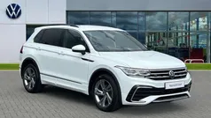 Pure white Used 2023 VW Tiguan R-line Edition SUV | £27,986 (Fair price)