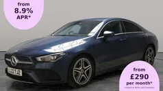 Blue Used 2022 Mercedes CLA180 AMG line Sedan | £22,100 (Good price)
