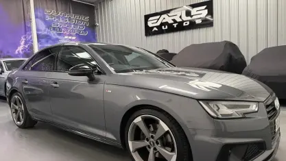Used Audi A4 Black Edition 150 HP (110 kW) 2019 Grey Sedan