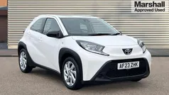 White Used 2023 Toyota Aygo PURE Hatchback | £14,052 (Fair price)