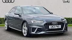 Grey Used 2021 Audi A4 S-Line Sedan | £20,300 (Fair price)