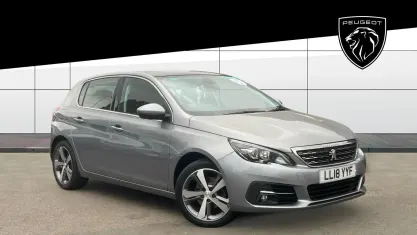Used Peugeot 308 Allure 131 HP (96 kW) 2018 Grey Hatchback