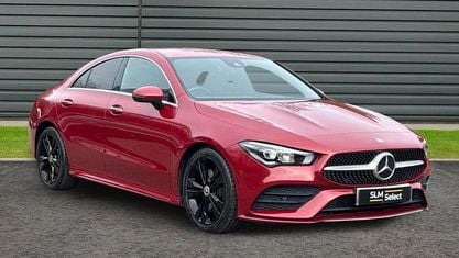 Begagnad Mercedes CLA200 AMG Line Premium 163 HK (119 kW) 2022 Sedan