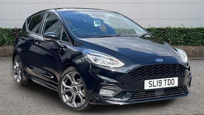 Käytetty Ford Fiesta ST-Line X 140 HP (102 kW) 2019 Musta Viistoperä