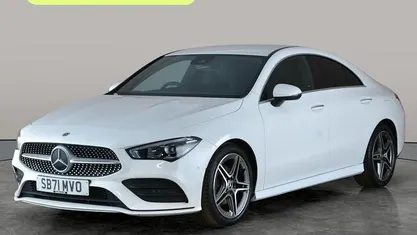 Used Mercedes CLA180 AMG Line Premium 136 HP (100 kW) 2022 White Sedan