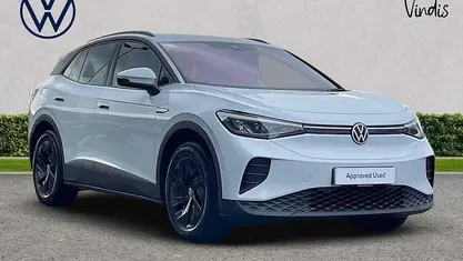 White Used 2021 VW ID.4 Pure SUV | £16,486 (Fair price)