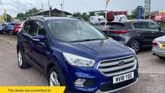 Blue Used 2018 Ford Kuga ST-Line X SUV | £10,495 (Good price)
