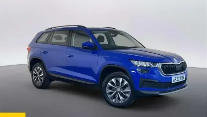 Begagnad Skoda Kodiaq SE Drive 150 HK (110 kW) 2023 Blå SUV