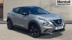 Silver Used 2021 Nissan Juke Tekna+ SUV | £16,520 (Fair price)