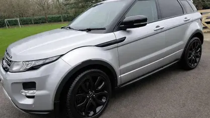 Used Land Rover Range Rover evoque Dynamic 190 HP (139 kW) 2012 Silver SUV