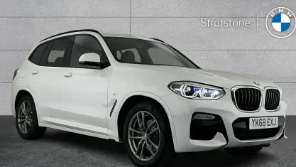 Used BMW X3 M Sport 184 HP (135 kW) 2018 White SUV