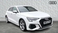 White Used 2022 Audi A3 S-Line Hatchback | £21,450 (Fair price)