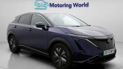 Blue Used 2024 Nissan Ariya Evolve SUV | £26,300 (Fair price)